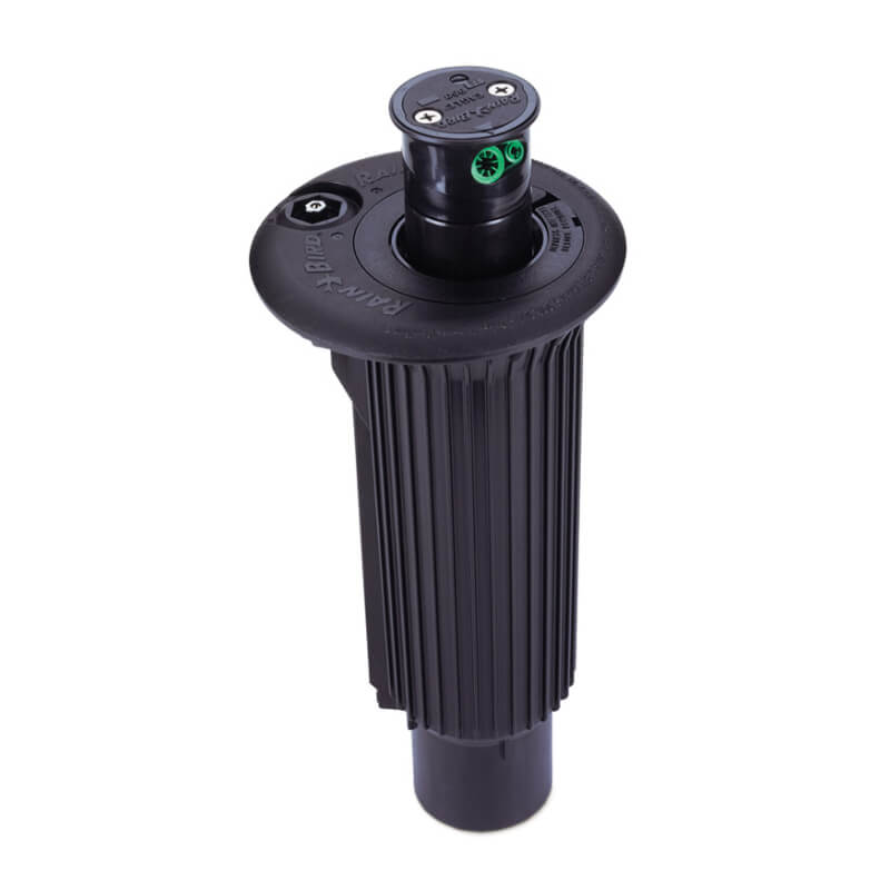 RainBird Eagle 950-E Rotor sproeier, uit 8,3cm, 1 1/2" bi.dr., 360°, bereik 19,2 - 29,6mtr., 8 nozzles, met drukregelaar