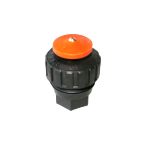 RG 2R sproeier | nozzle, afgifte diam. 4 mtr. met draaibare stelplaat, patroon 360°, 3/4" BSP bi.dr., (OP = OP)