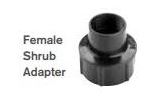 K-Rain adapter 1/2" BSP bi.dr. x 1/8 NPT bi.dr. voor montage van nozzles met bu.dr.
