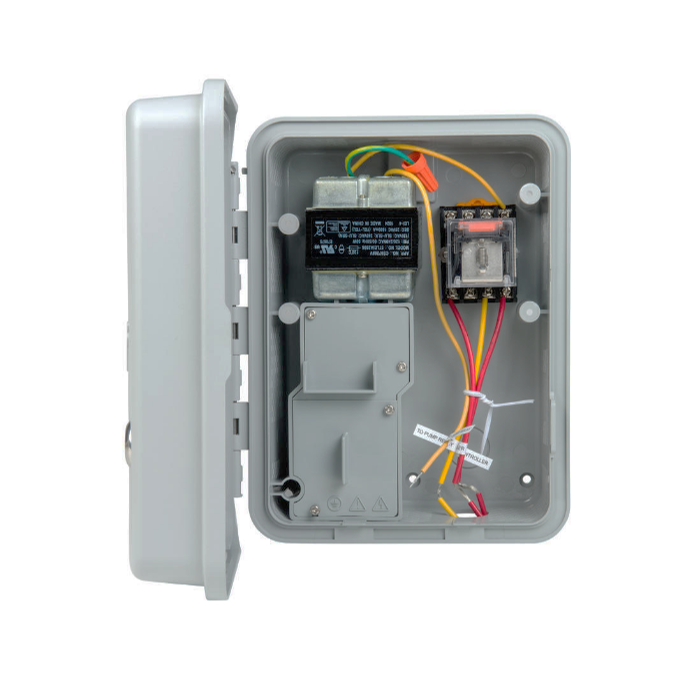 Hunter pomp start relais voor regenautomatisch, 230 en 400VAC, 2,5 en 7,5 kW