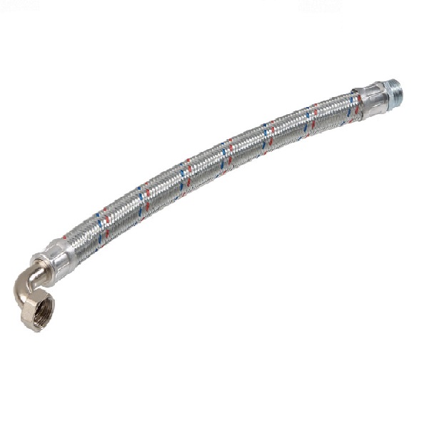 Anti-vibratie slang 1 inch elleboog slang voor hydrofoor pomptank pakking (80 cm Anti-vibratie slang 1 inch elleboog slang voor hydrofoor pomptank pakking (80 cm