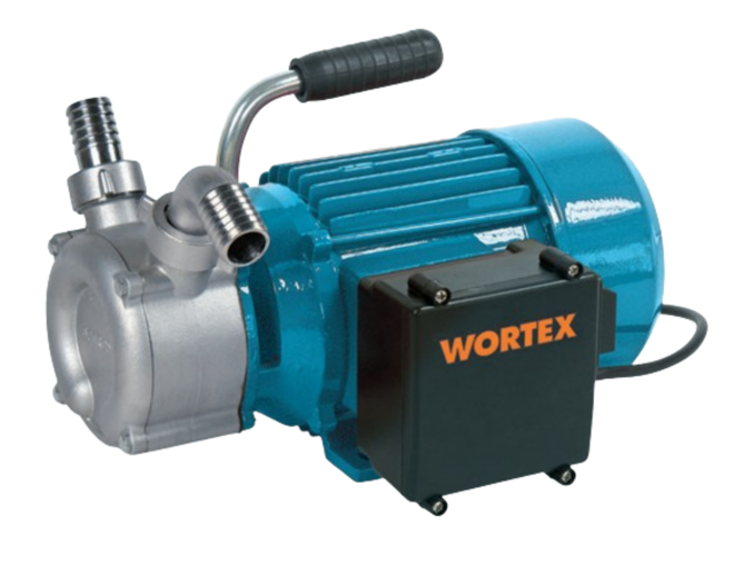 Wortex RVS 304 / messing zelf aanzuigende schoonwaterpomp, koelwaterpomp, circulatiepomp type BP