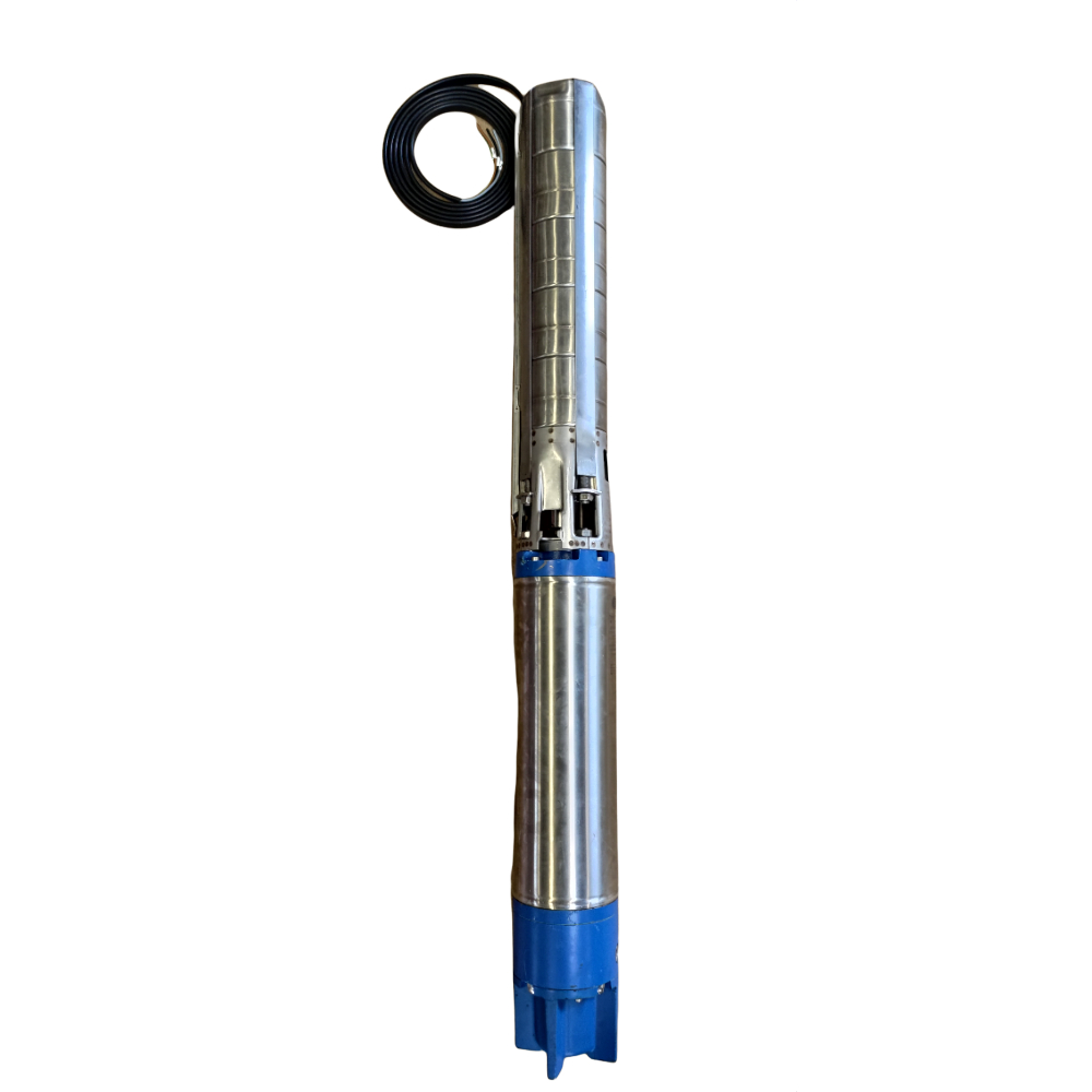 Wortex RVS 304 bronpomp 6", RVS waaiers en diffusors, type SP 90