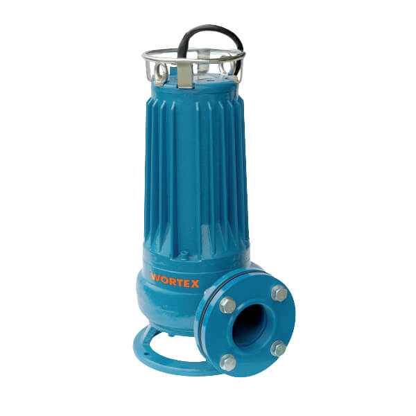 Wortex dompelpomp, vuilwaterpomp, drainagepomp type PROFI SQ diam. 40 mm, DN50, zonder vlotter