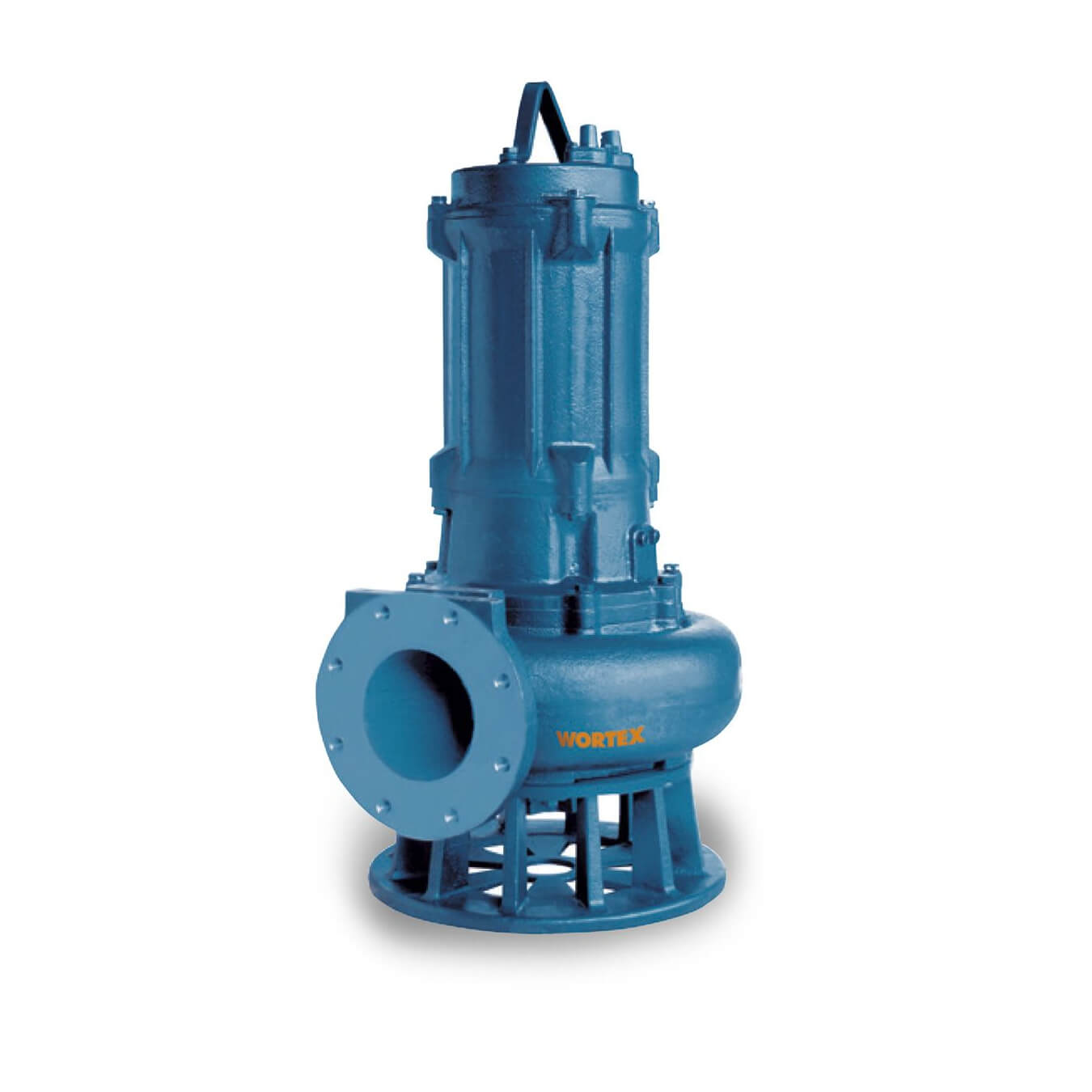 Wortex dompelpomp, vuilwaterpomp, drainagepomp type PROFI 150 SQ diam. 45 mm DN 150, zonder vlotter