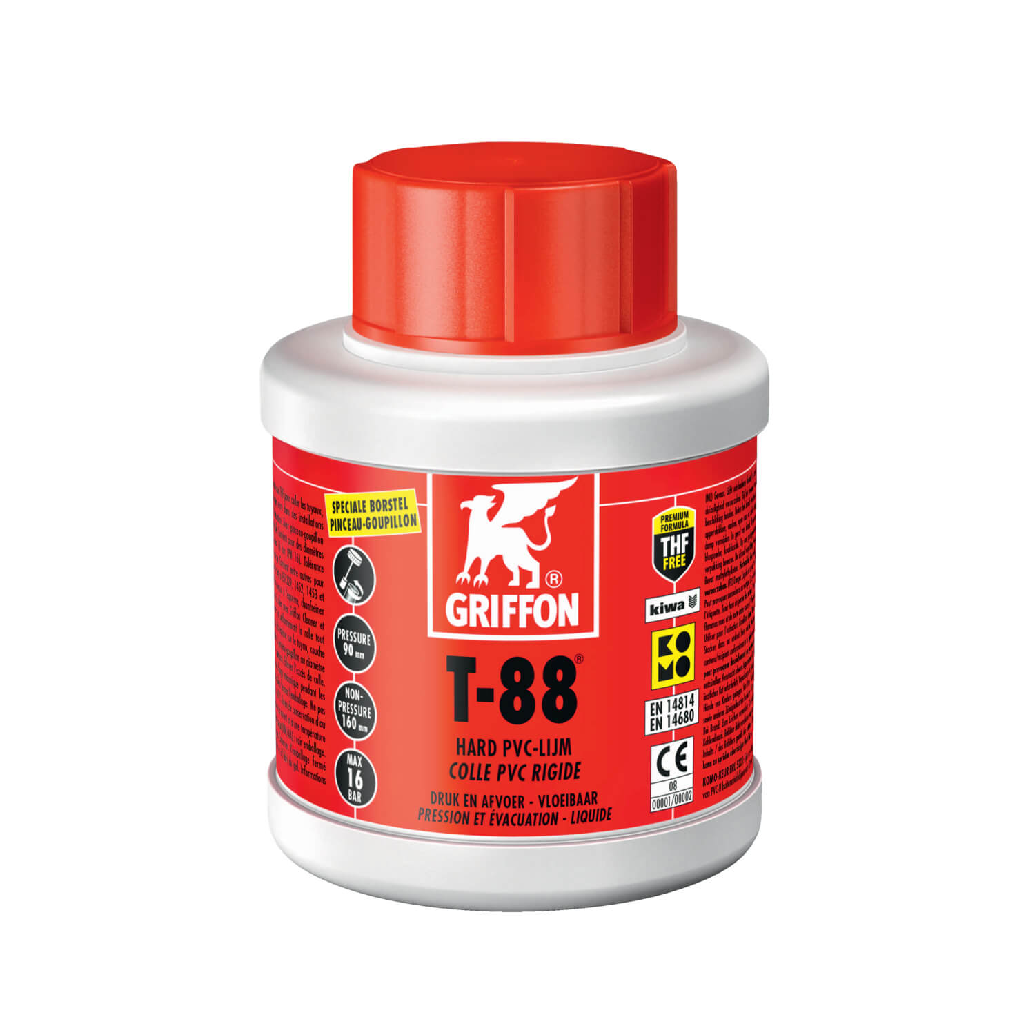 Griffon PVC lijm T-88, Kiwa