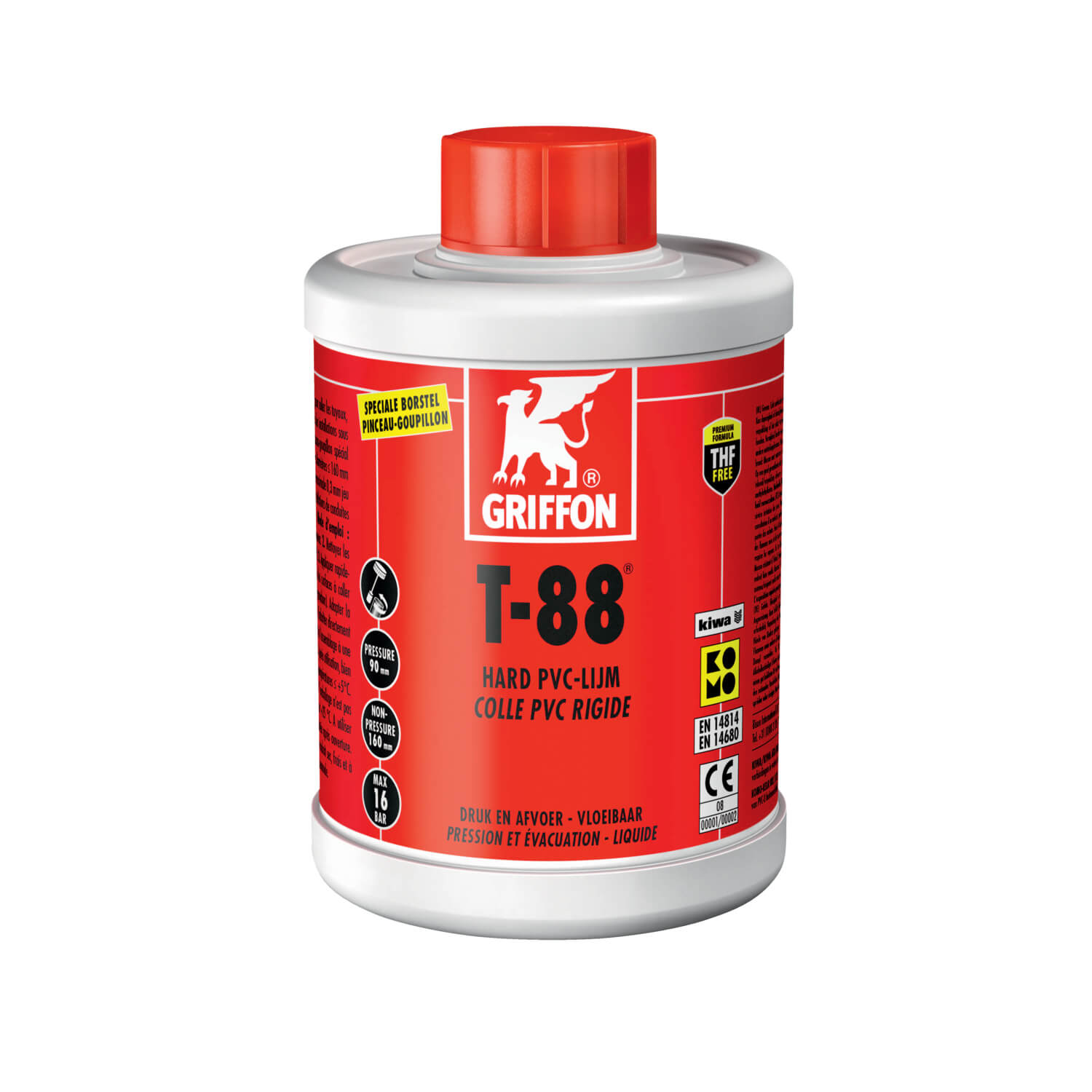 Griffon PVC lijm T-88, Kiwa