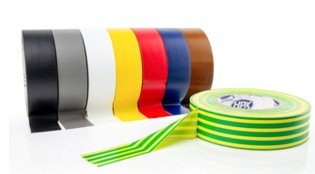 PVC Isolatie Tape, B = 15 mm, rollengte 10 mtr., diverse kleuren