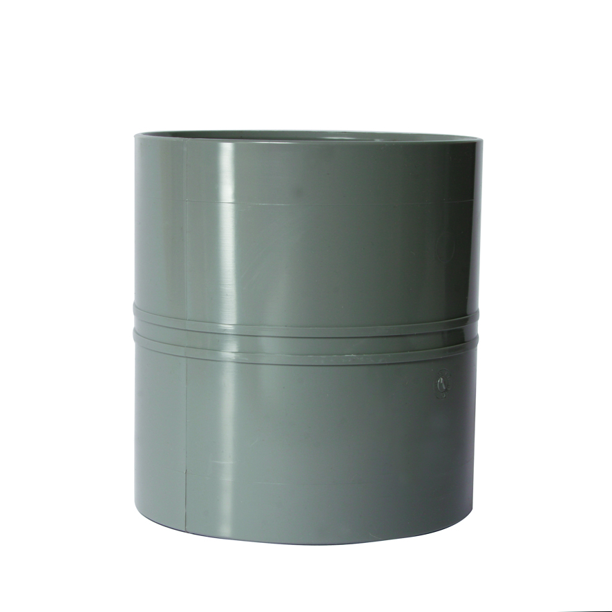 PVC-U binnenriolering lijmmof grijs
