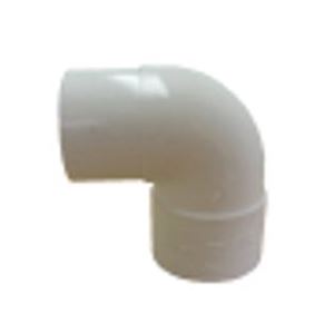 PVC-U binnenriolering lijmbocht 32 mm, 90°, M/S, wit