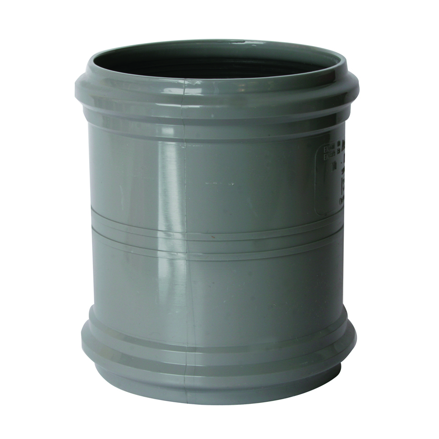 PVC-U buitenriolering manchetverbinding steekmof, SN4