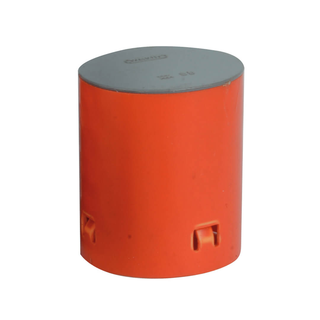 Drain PVC eindstop 50 mm, diam. 50 t/m 125 mm