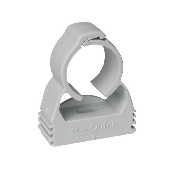 Starquick 1 - delige beugels PA6 (polyamide) grijs, diam. 10-12 t/m 48-55 mm, M6