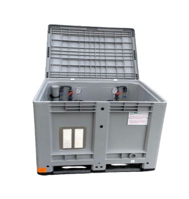 Fertigatie Pomp, uitvoering: 1 stuk RVS 304 Wortex pomp MULTI X 4-4